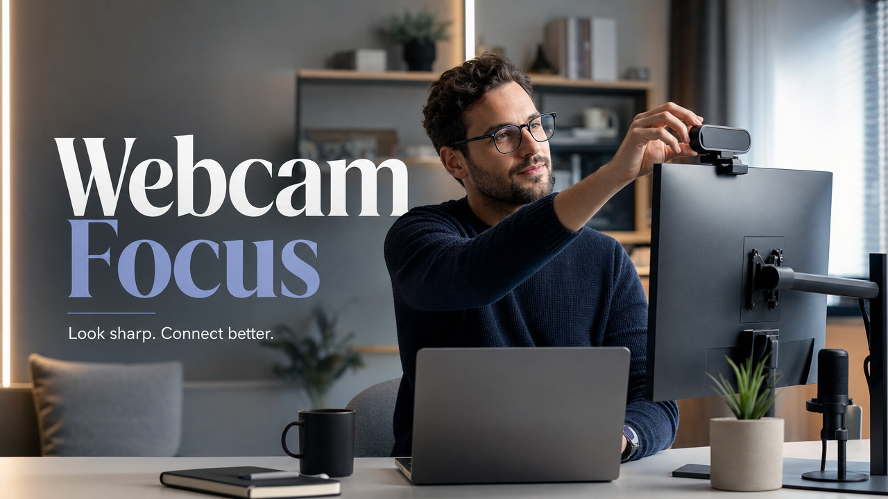 How to Adjust Focus on a Webcam: Auto, Manual, and App-Based Methods